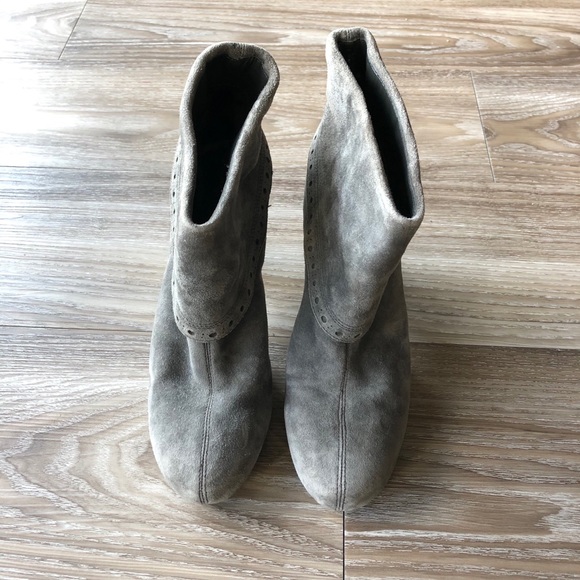 Franco Sarto Grey Booties - Picture 4 of 5